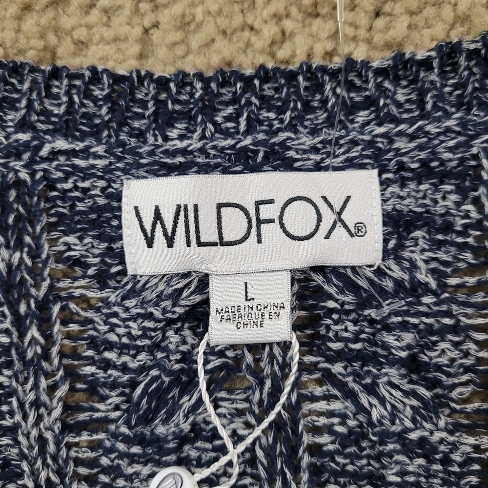 Wildfox Distressed Nancy Knit Sweater - Picture 4 of 6
